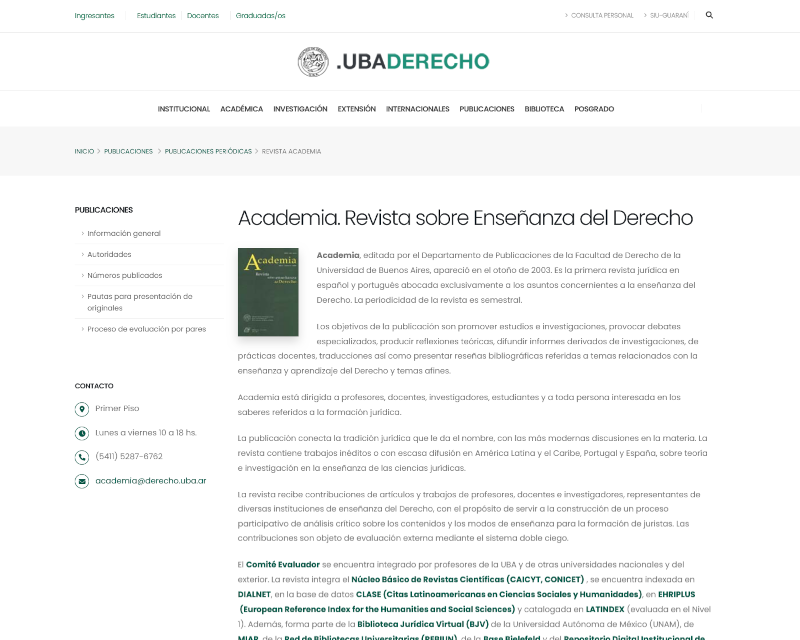 uba derecho